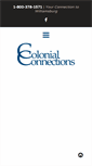 Mobile Screenshot of colonialconnections.com